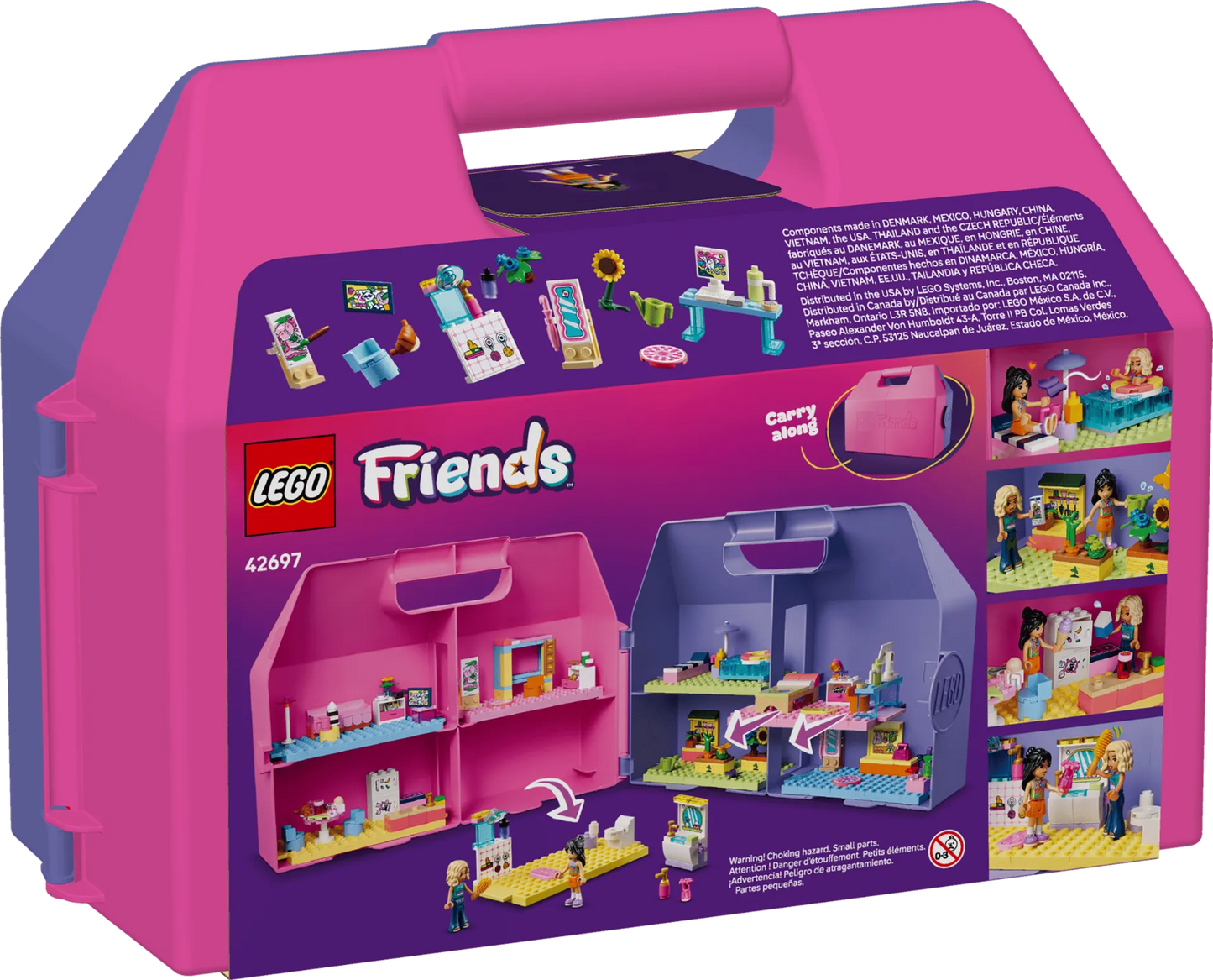 Creative Dollhouse Suitcase 42697, Lego Friends