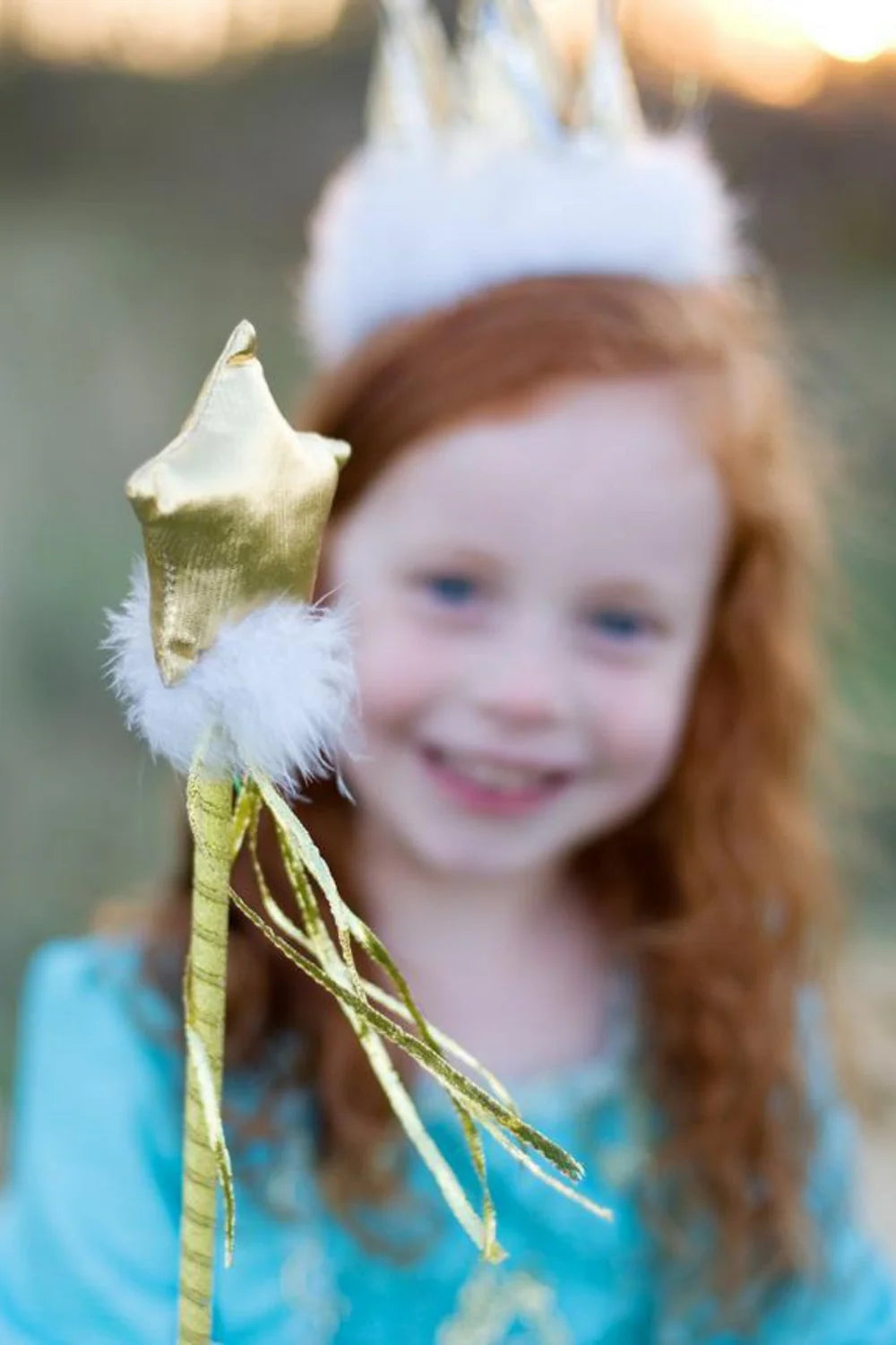 Deluxe Star Wand Assorted Colours, Great Pretenders