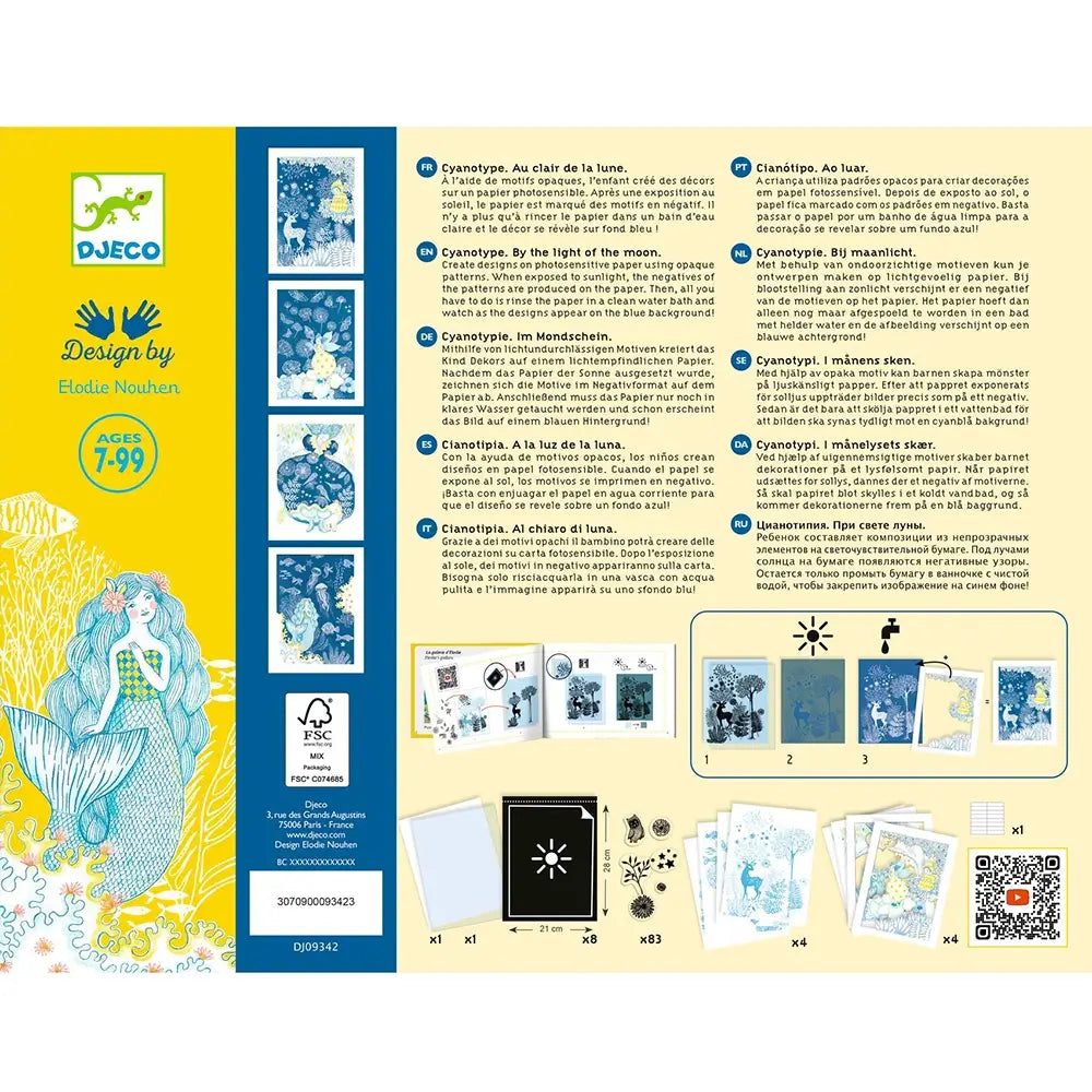 Art and craft kit: Au clair de la lune, Djeco