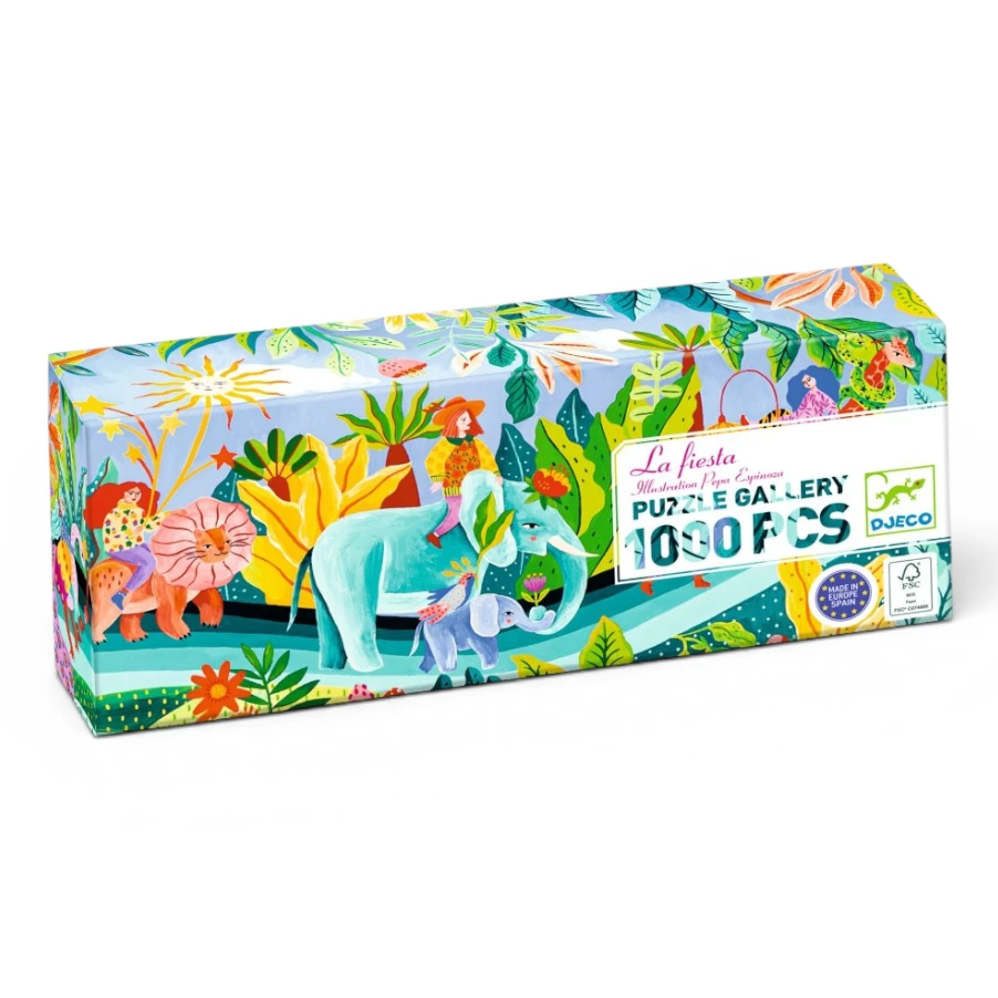 Puzzle: La fiesta 1000 pcs, Djeco