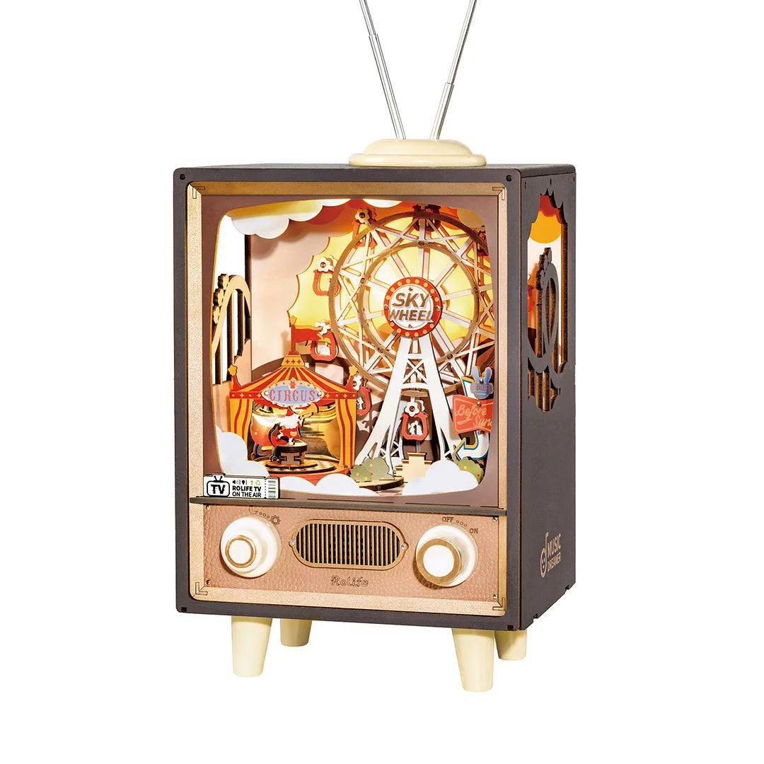 DIY Music Box Sunset Carnival AMT01 Rolife