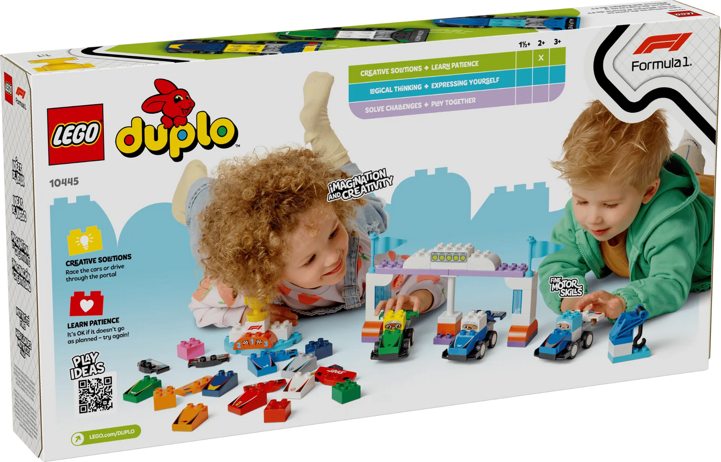 F1® Team Race Cars & Drivers, Lego DUPLO 10445