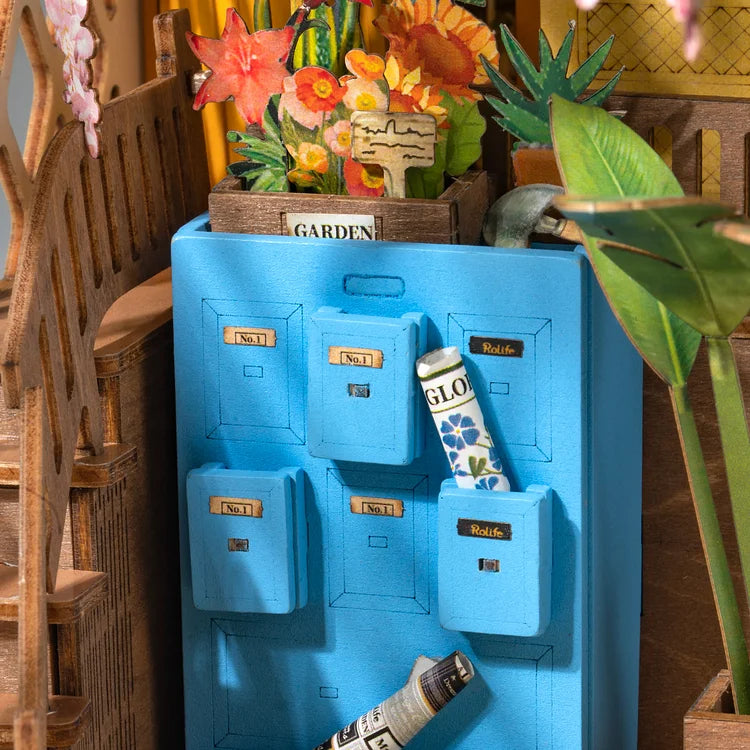 Garden House, Rolife DIY Book Nook, TGB06