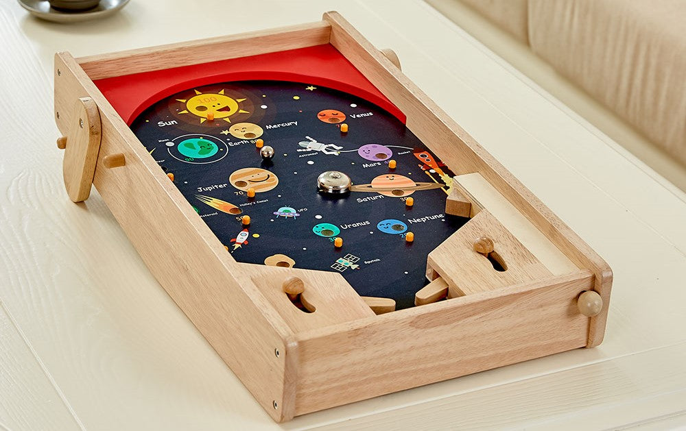 Pin Toys 2 in 1 games: Pinball Planet and Flipper Football