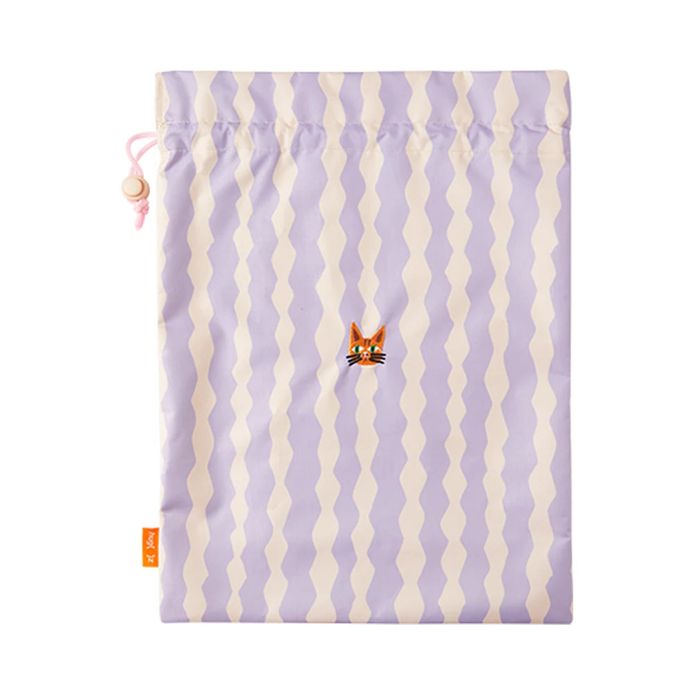 Garden Field Laundry Bag for Kids 3+, 40 x 30 cm