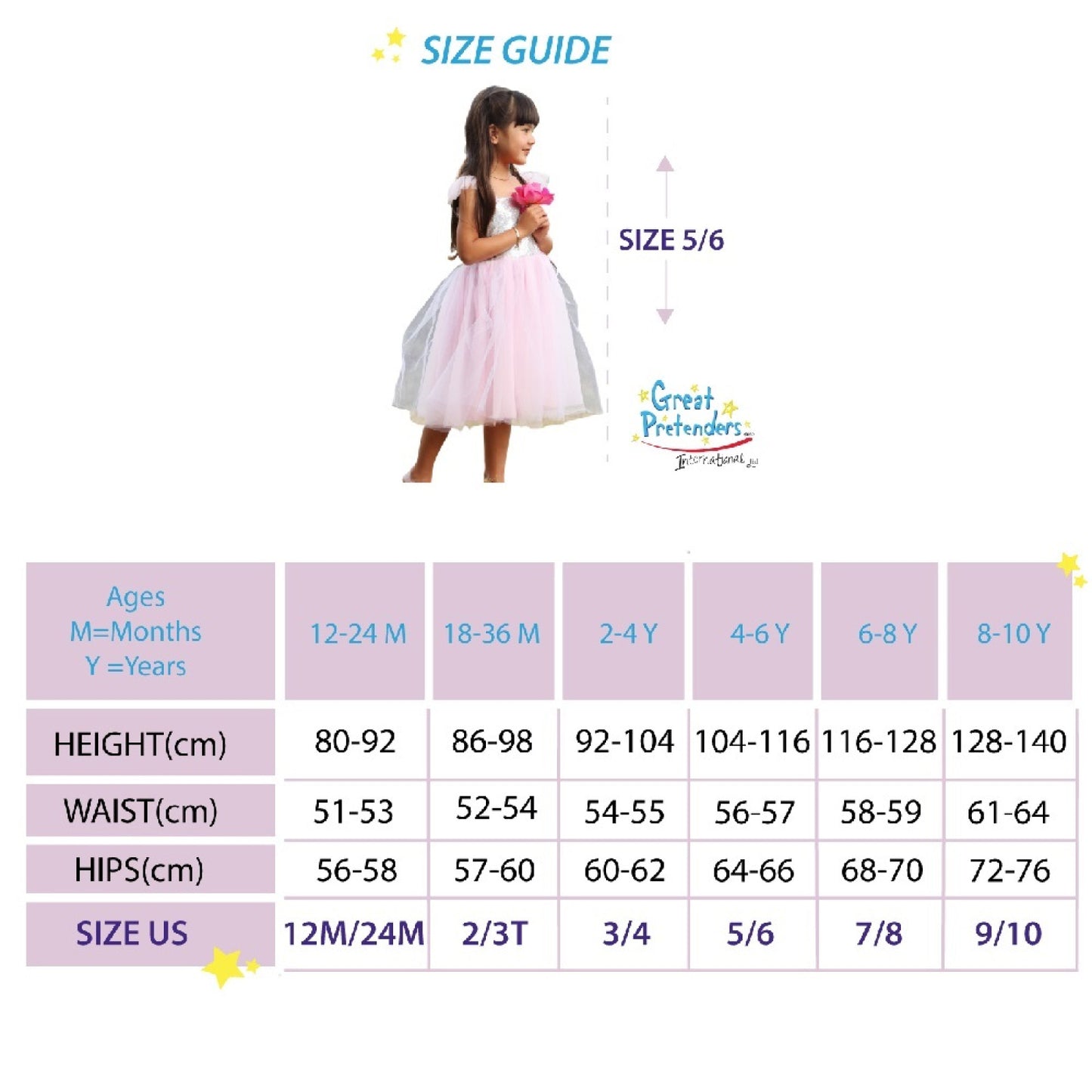 A Star Is Born: Cape For Kids 3+, Sequins Design, Size US 4-6