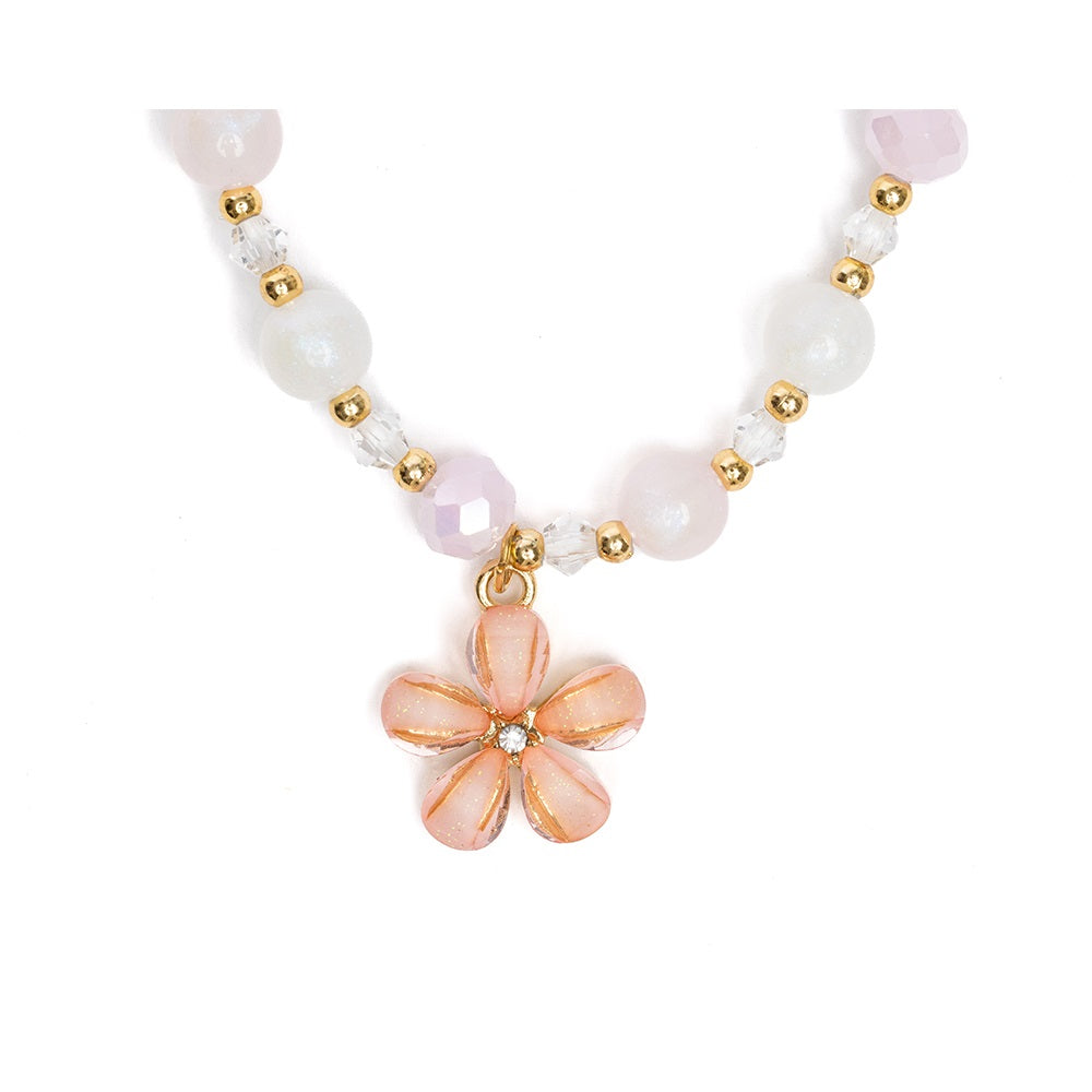 Kids Jewelry Set: Beautiful Bloom Necklace and Bracelet, Great Pretenders