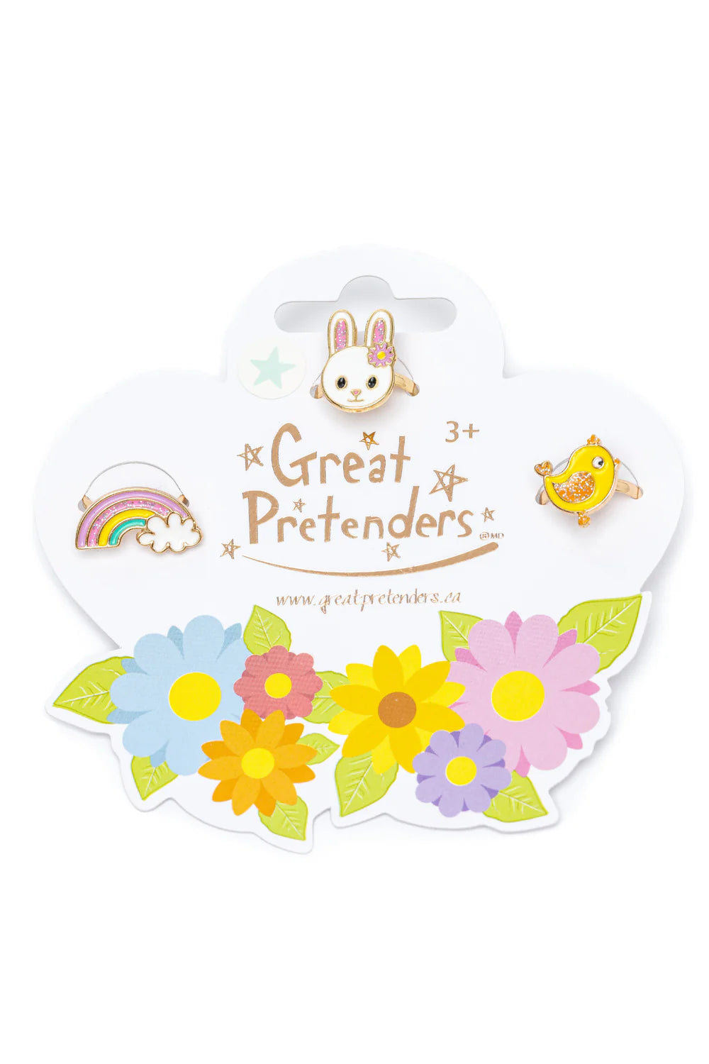 Spring Ring Bunny 3 Pcs Set, Great Pretenders