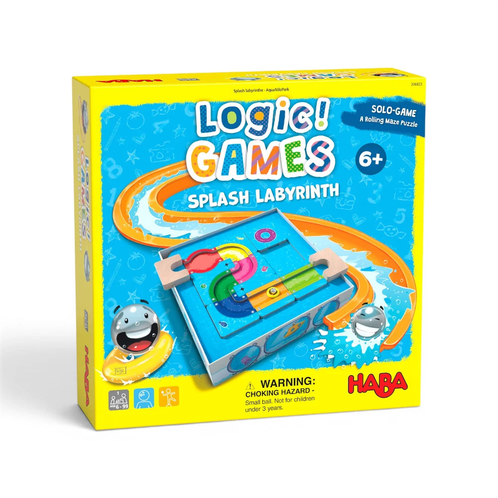 Logic game for 1 player: Splash Labyrinth, Haba