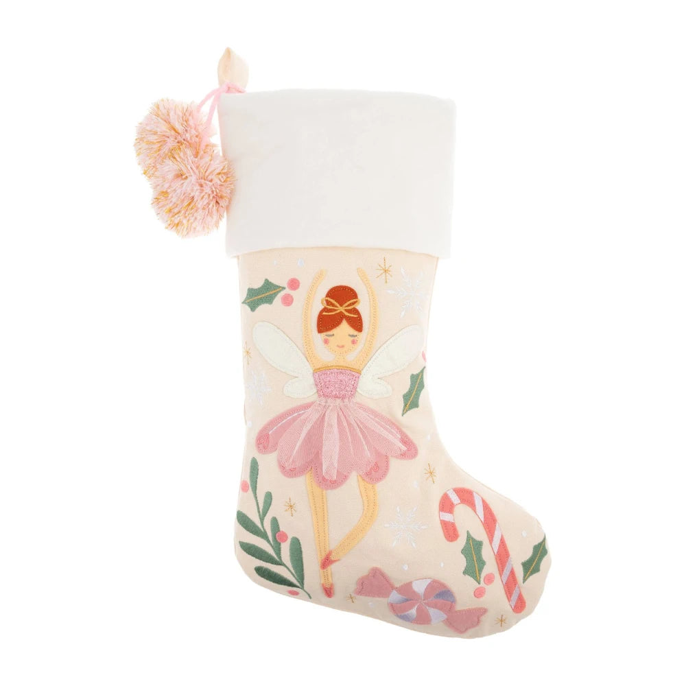Holiday Embroidered Stocking: Fairy, Stephen Joseph