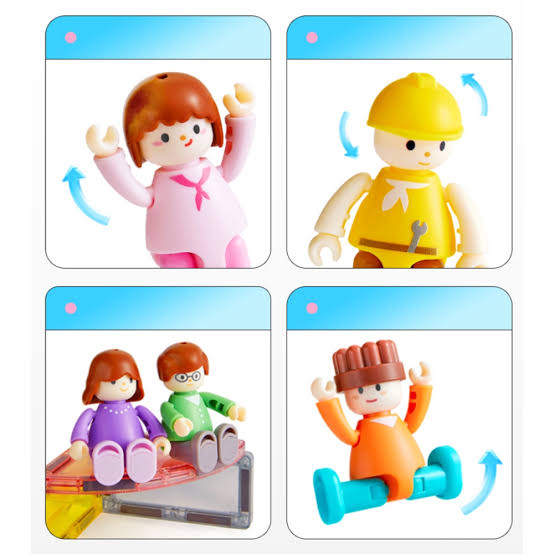 My Friends, Magnetic Figure Set for Kids 3+