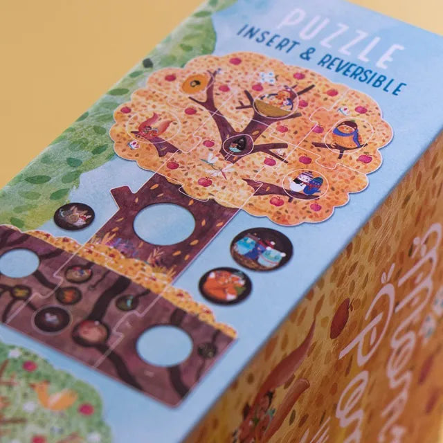 Insert and Reversible First Puzzle: My Little Apple Tree 20 pcs, LONDJI