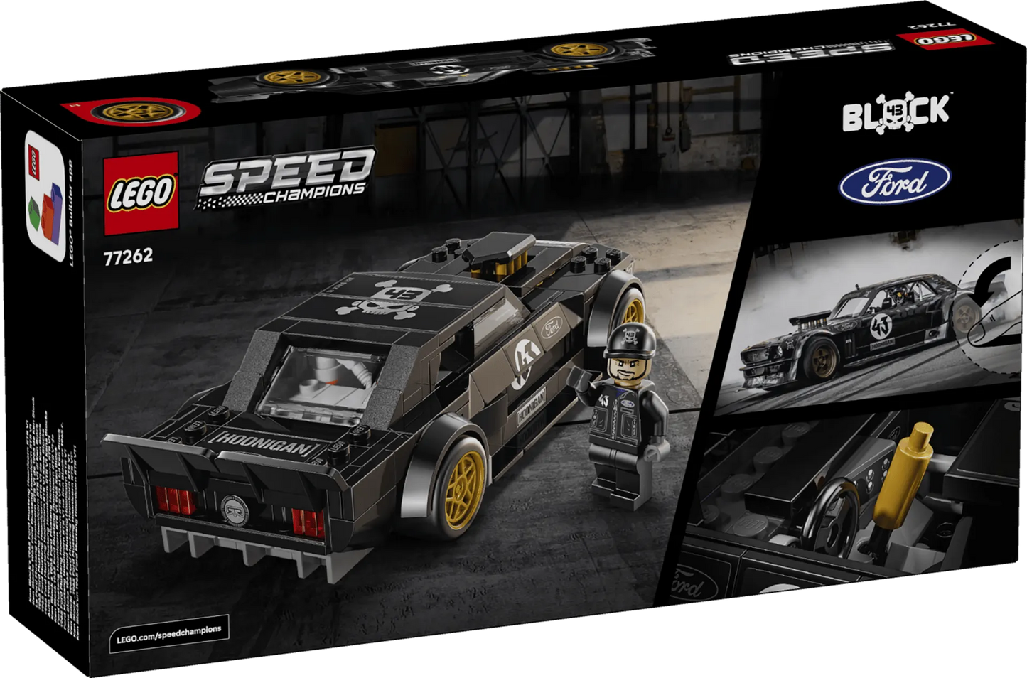 Ken Block's '65 Ford Mustang Hoonicorn V1 77262, Lego Speed Champions