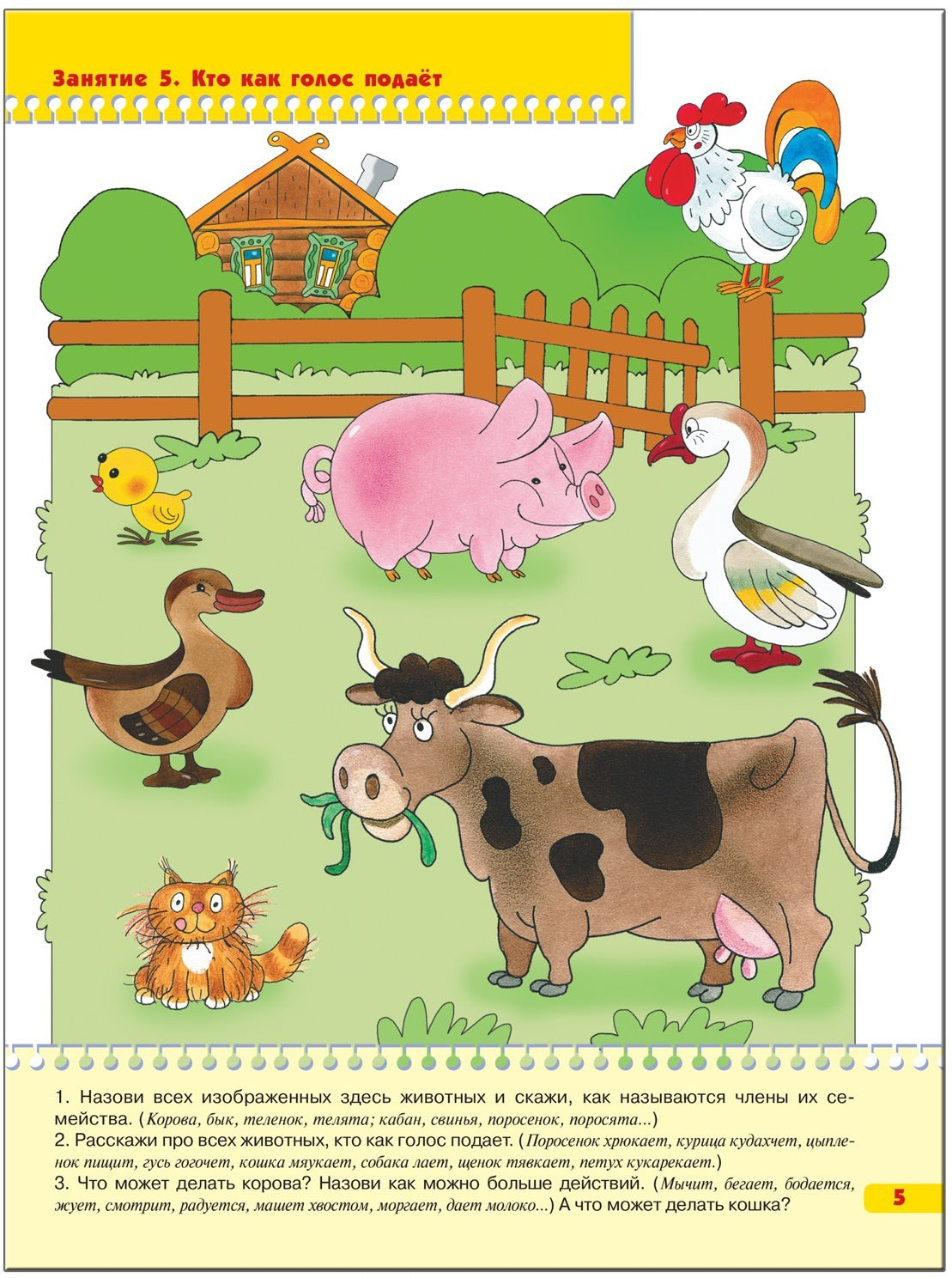 ШСГ Пятый год обучения. Развитие речи.