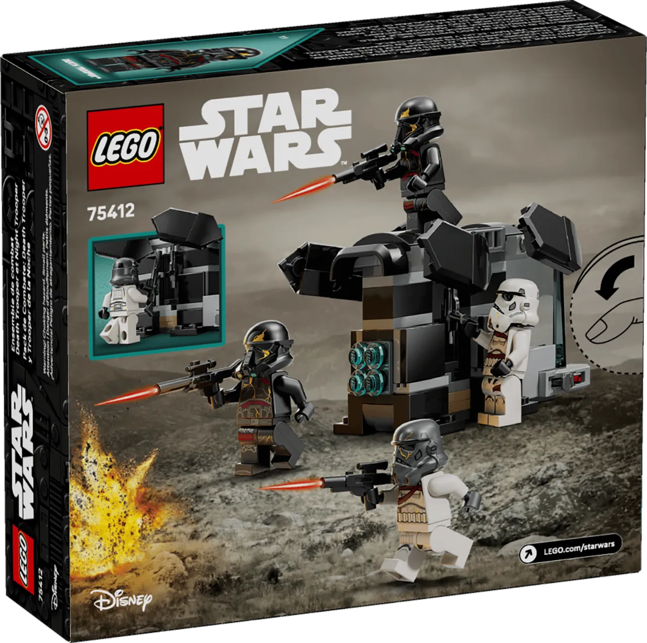 Death Trooper & Night Trooper Battle Pack 5412, Lego Star Wars
