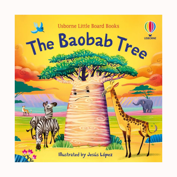 Little Board Book The Baobab Tree: children's book in English, 1-3, Usborne