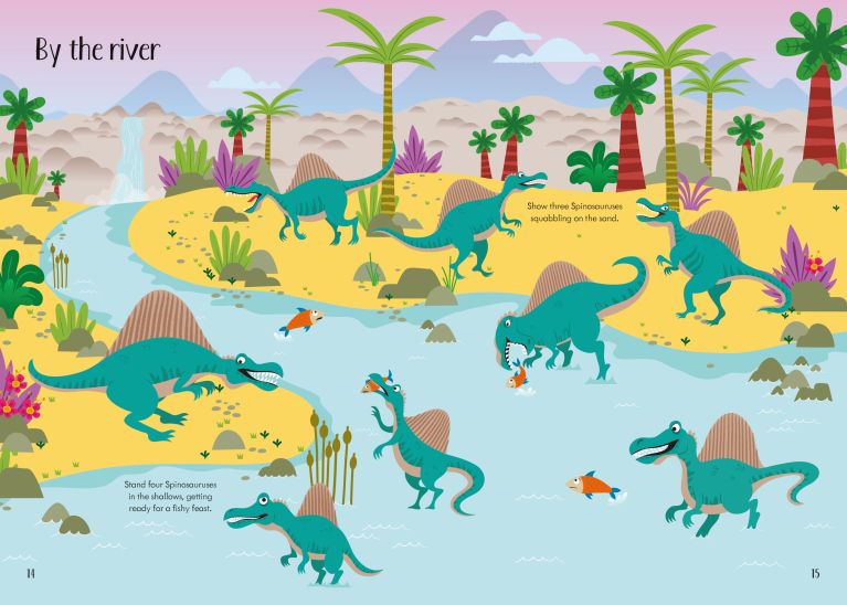 Little first stickers: Dinosaurs, Usborne