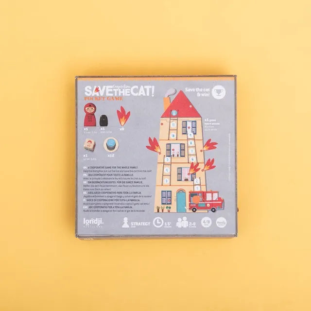 Cooperative board game: Save the cat, LONDJI