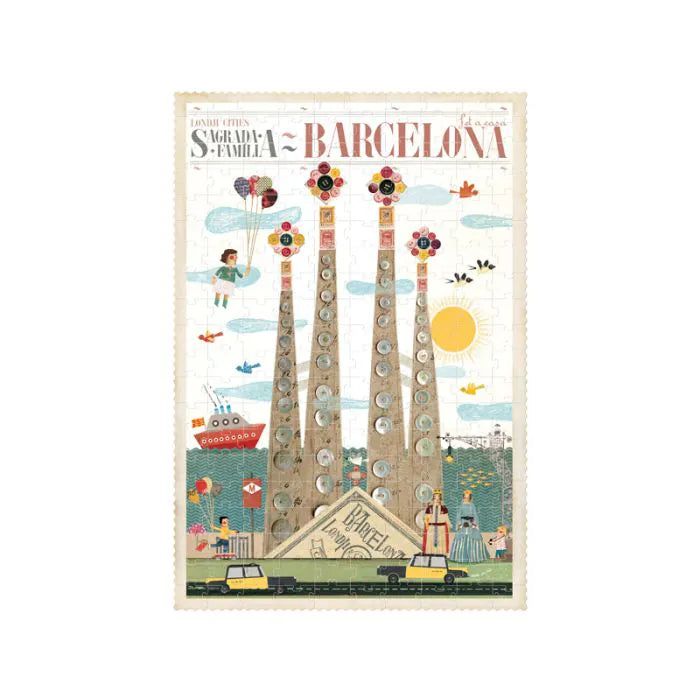 Puzzle 200 pcs: Barcelona, LONDJI