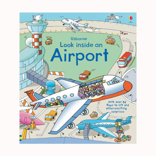 Flap book: Look Inside An Airport, Usborne