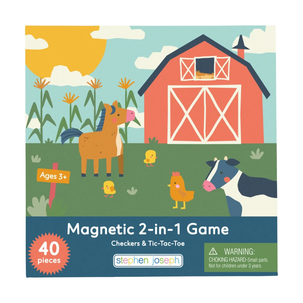 Magnetic 2 in 1 Game: Farm, Stephen Joseph
