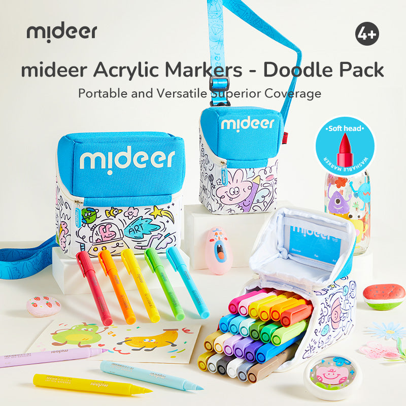 Acrylic Markers - 24, Mideer