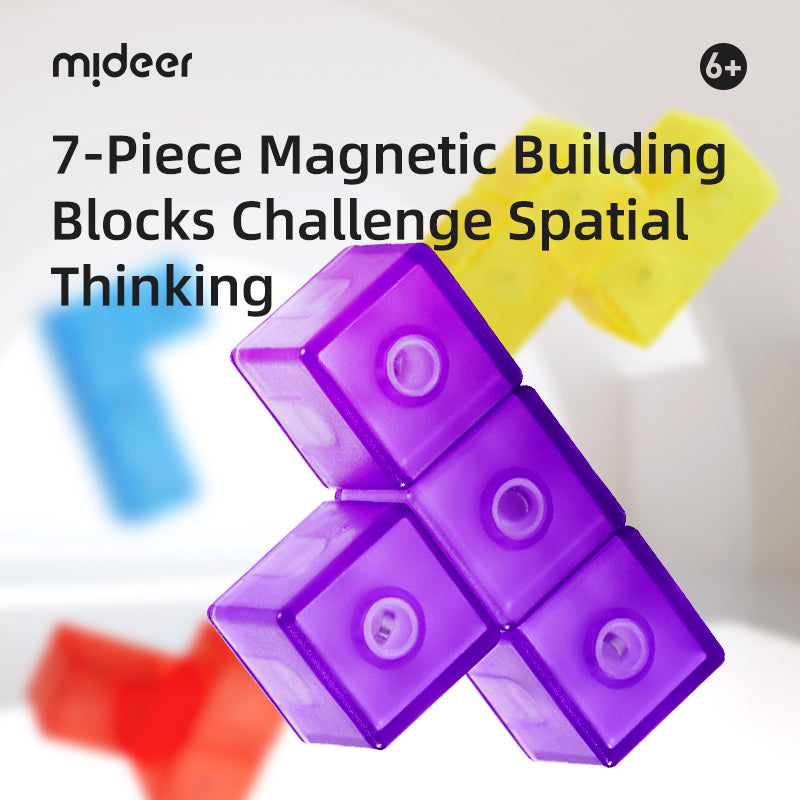 Magnetic Cube Building Blocks, Mideer