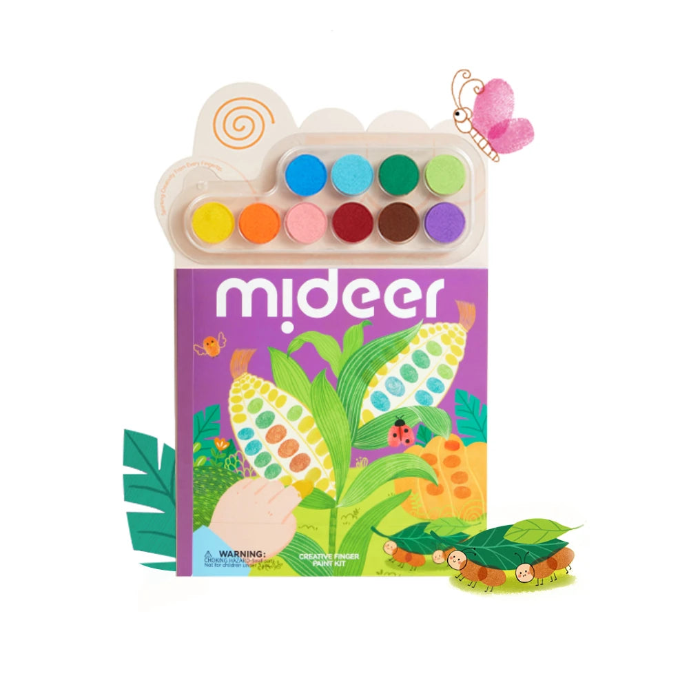 Creative Finger Paint Kit: Secret Garden, Mideer