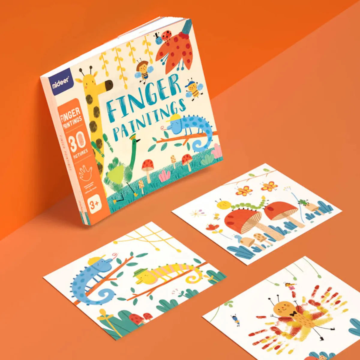 Finger Paintings Book, Mideer