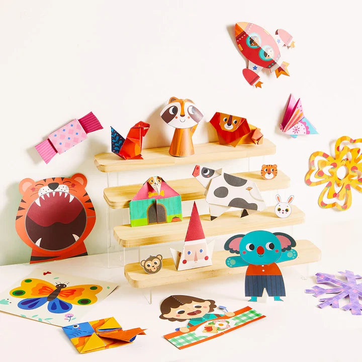 Let's Origami Level 2, Brain Gamebook for Kids 4+