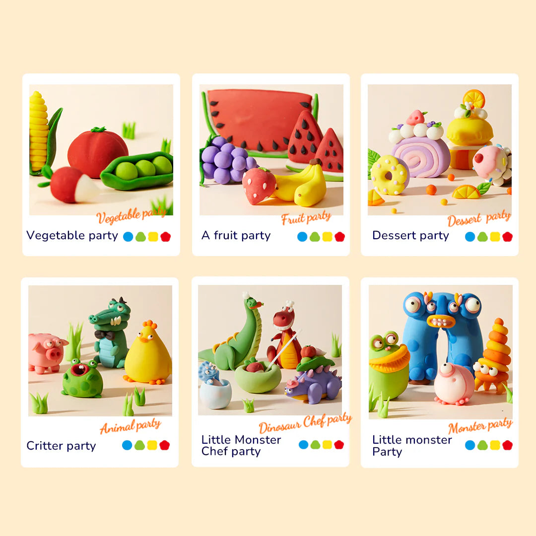 Mellow Dough (6 colours), Mideer