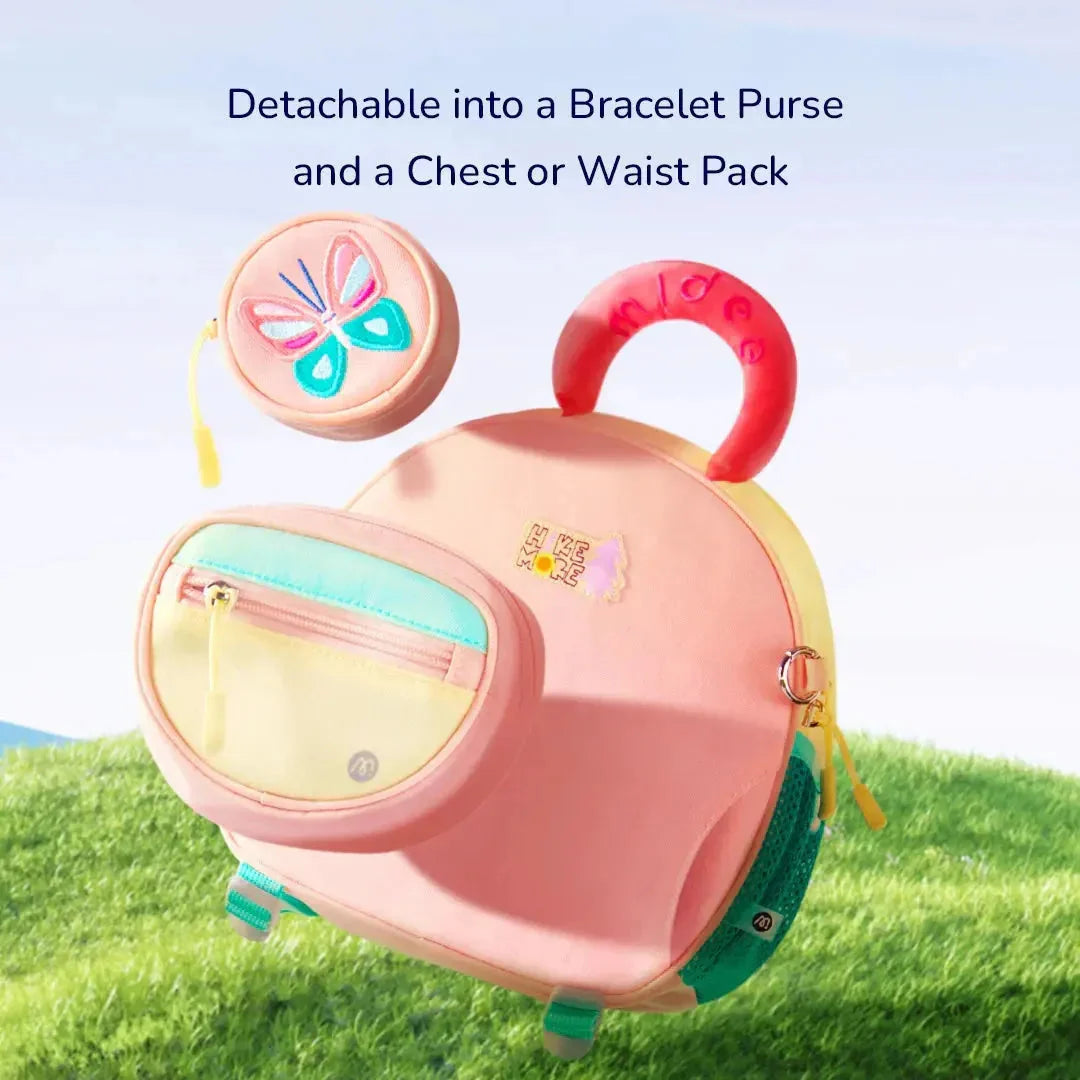 Outing Kids Backpack: Pink size S, Mideer
