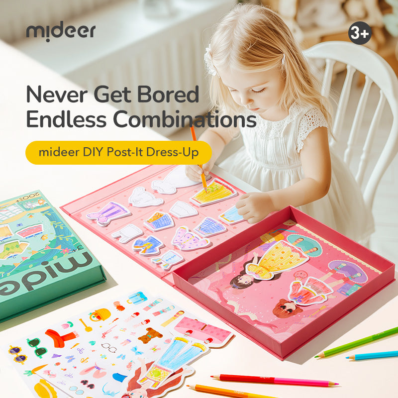 Post-it dress-up Sweetheart, Mideer
