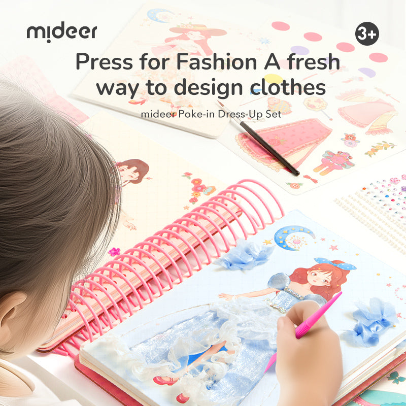 Poke-in Dress-Up Set - Royal Vintage Attire, Mideer