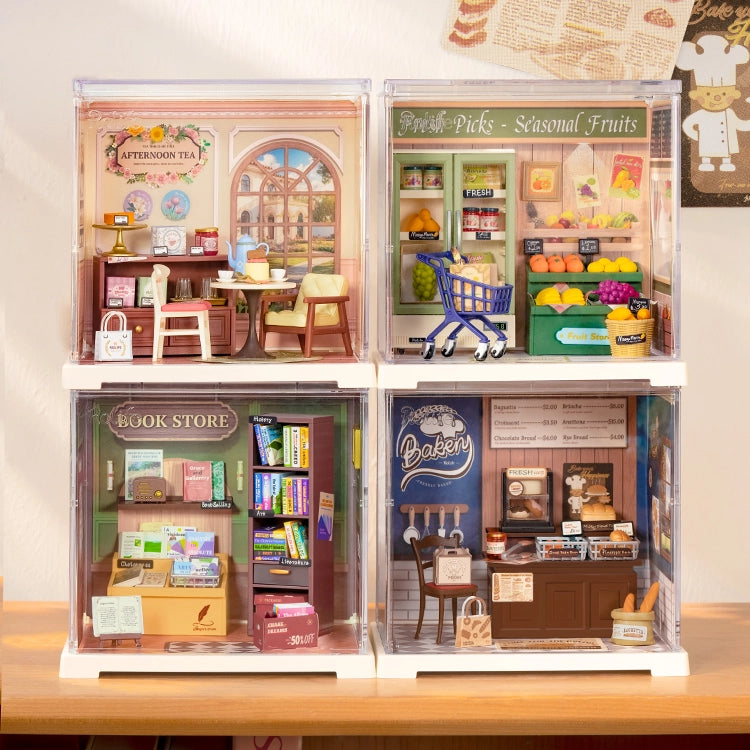 Rolife Mini Super Creator DIY Miniature House - Honey Tea Lounge DWS02B