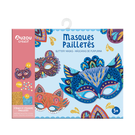 My Activity Pouch - Glittery Masks, AUZOU