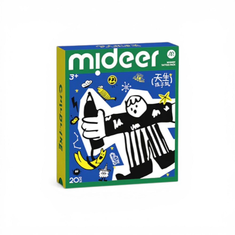 Игривые наклейки-тату, базовая серия: Мальчики, Mideer