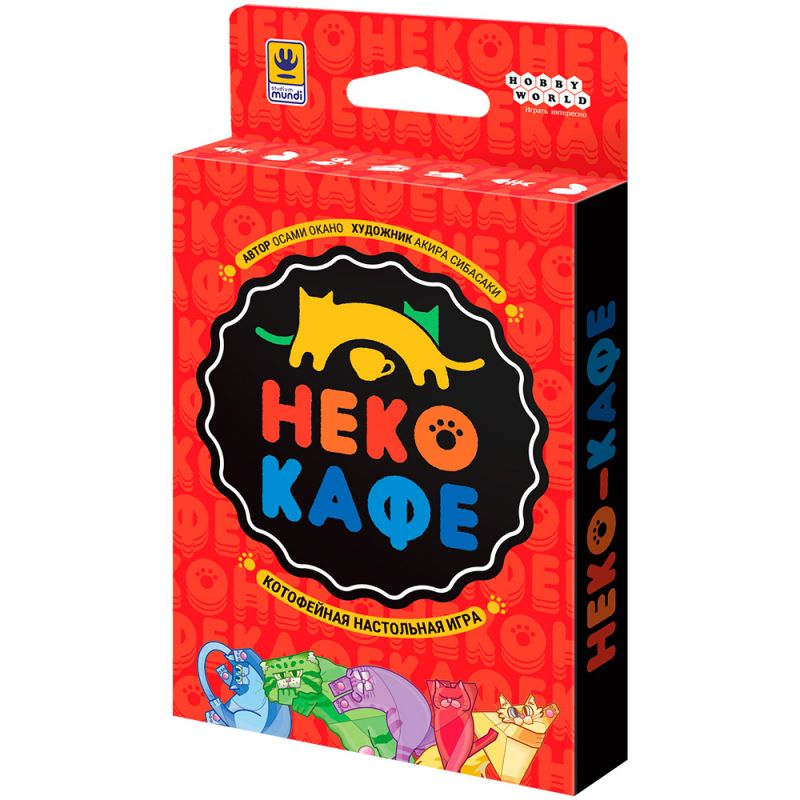 Neko-καφέ: επιτραπέζιο παιχνίδι για παιδιά 6+ στα ρωσικά
