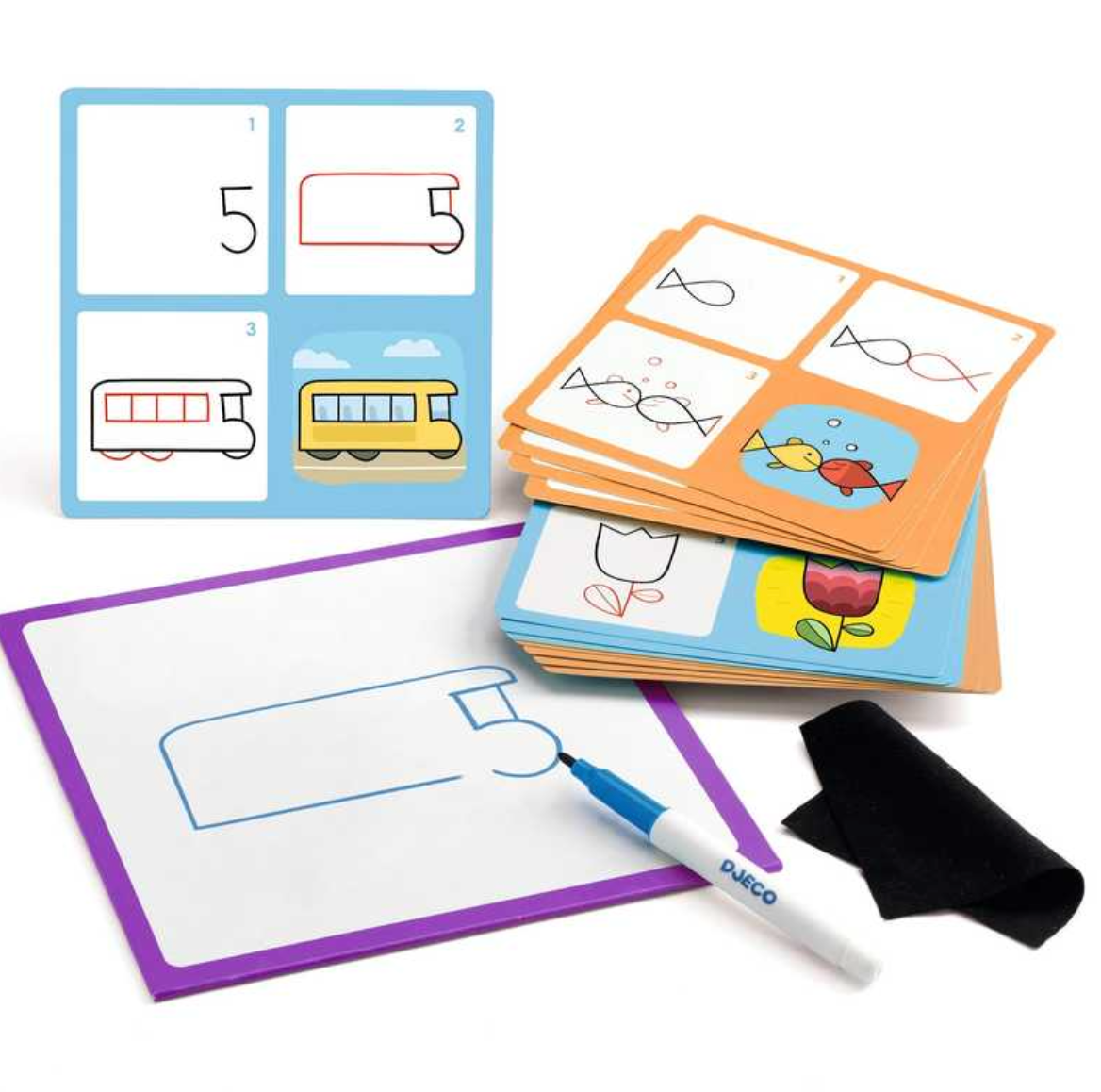 Djeco Eduludo Step by Step 1, 2, 3 & Co