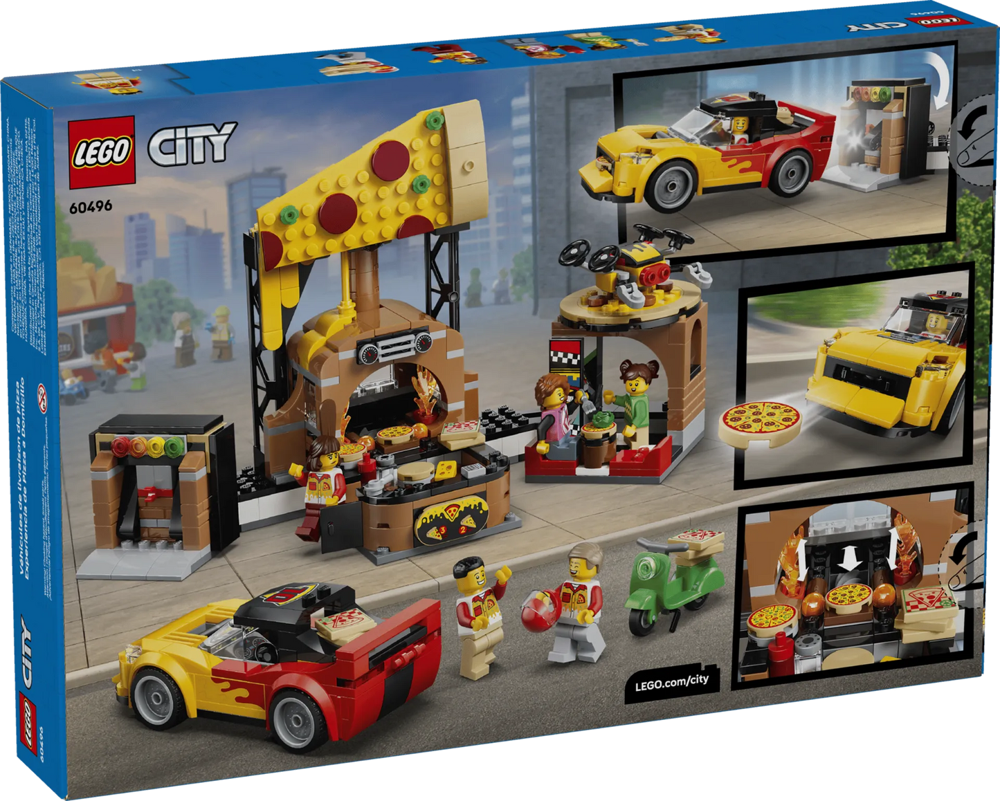 Pizza Delivery Experience with Vehicles 60496, Lego City
