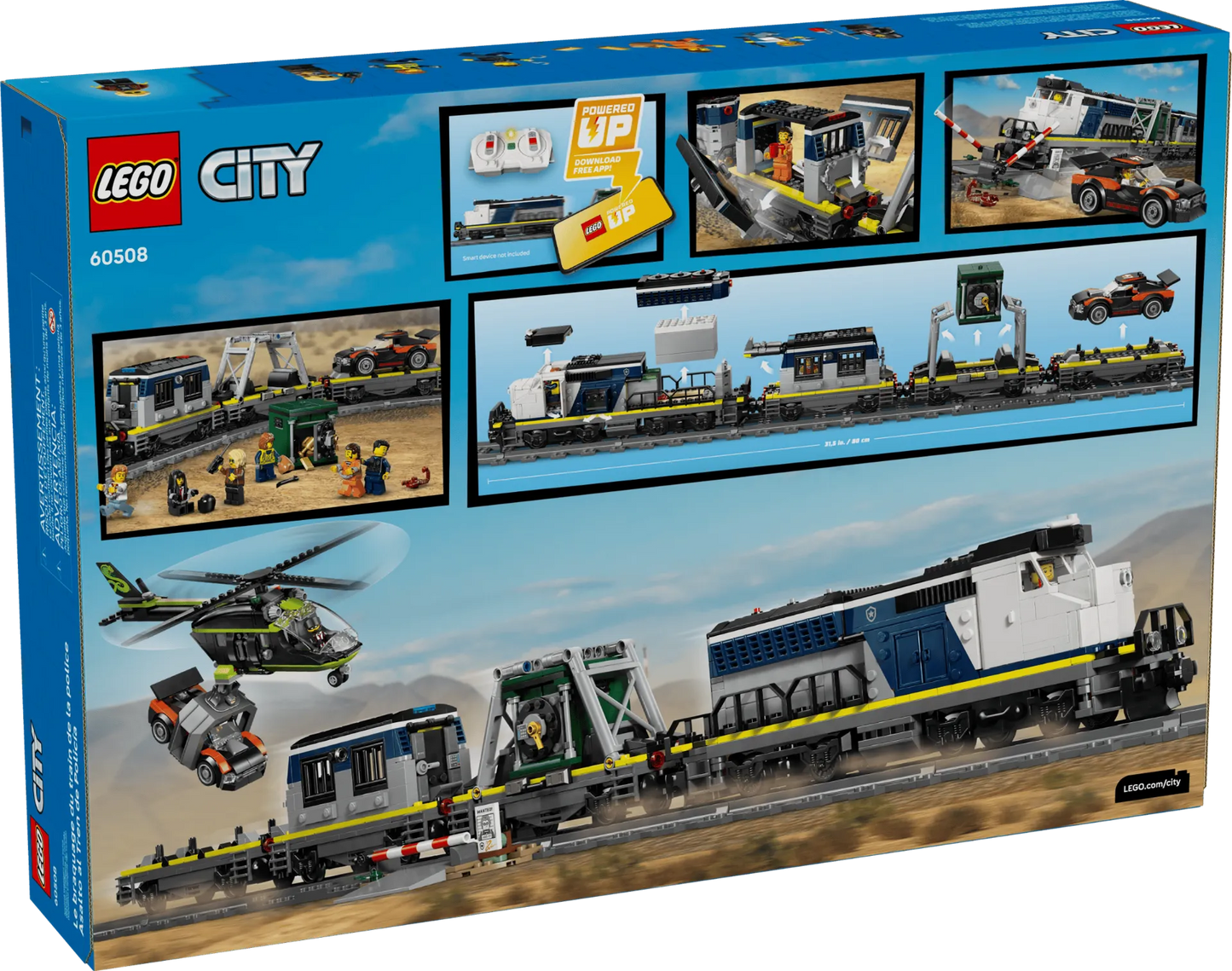 Police Train Heist 60508, Lego City