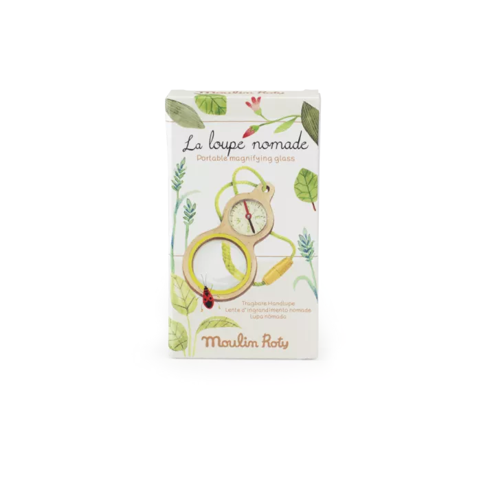 Portable magnifying glass: Le Jardin du Moulin, Moulin Roty