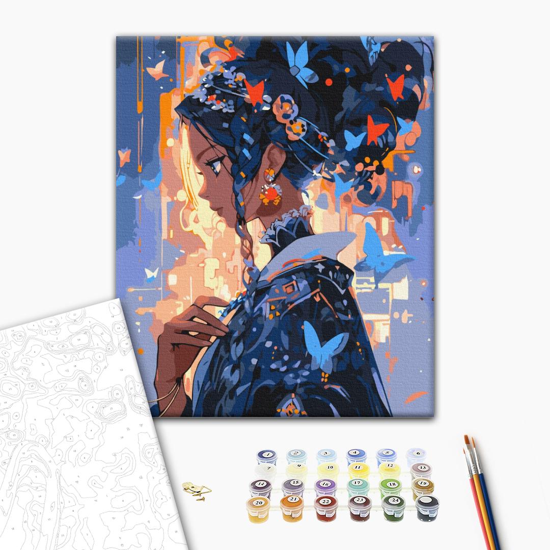 Flowering of the soul Paint by Numbers, Brushme