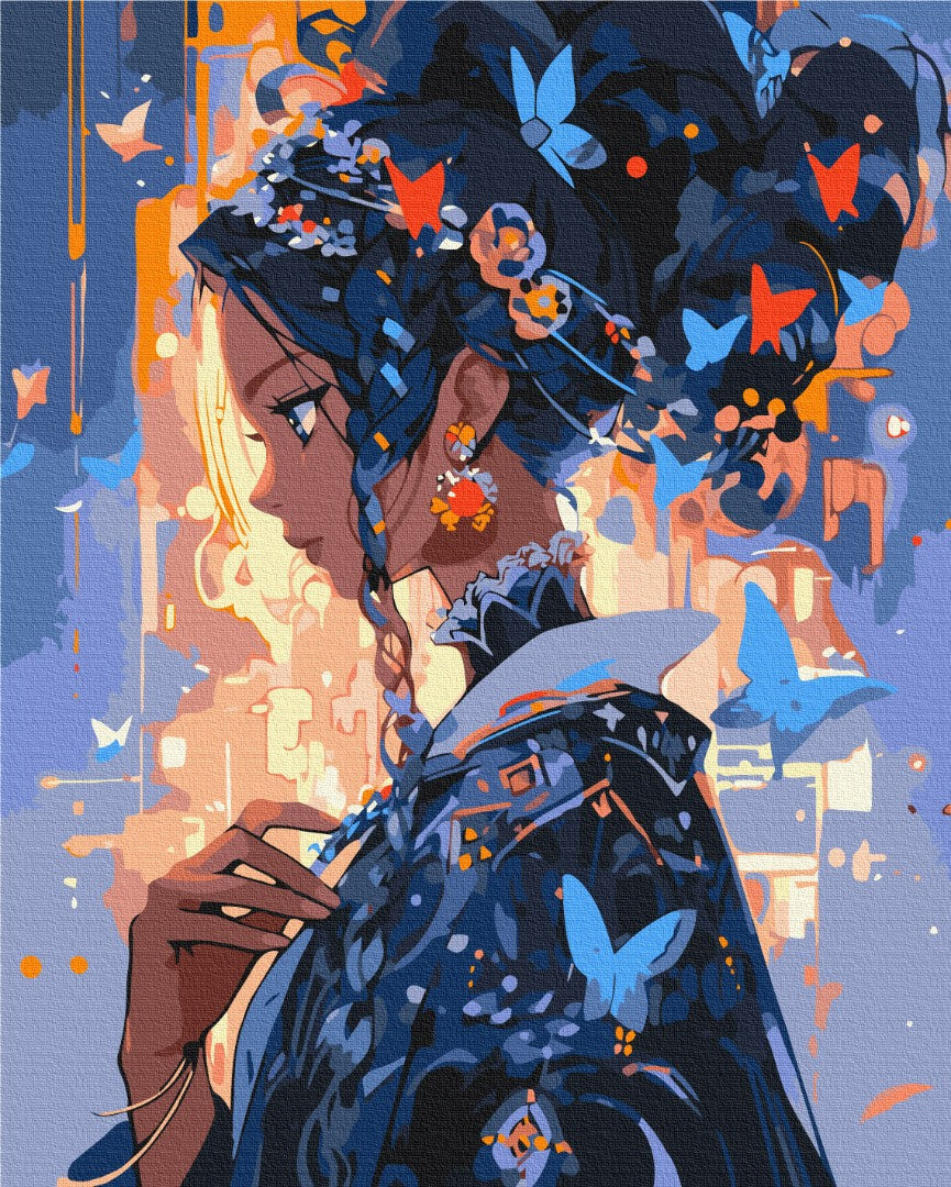 Flowering of the soul Paint by Numbers, Brushme