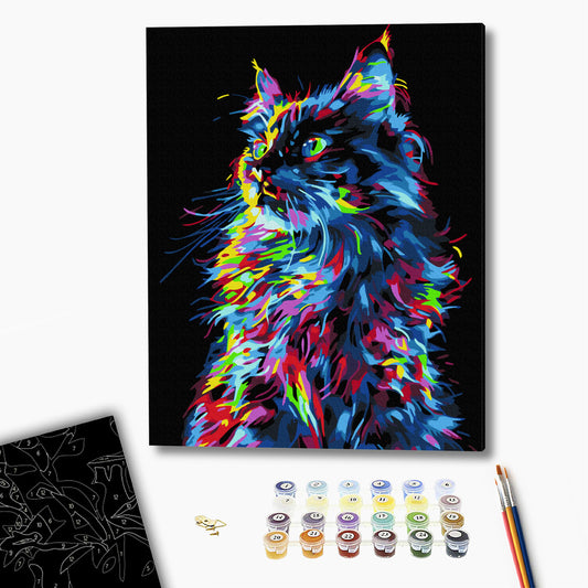 Magic Cat Paint by Numbers, Brushme