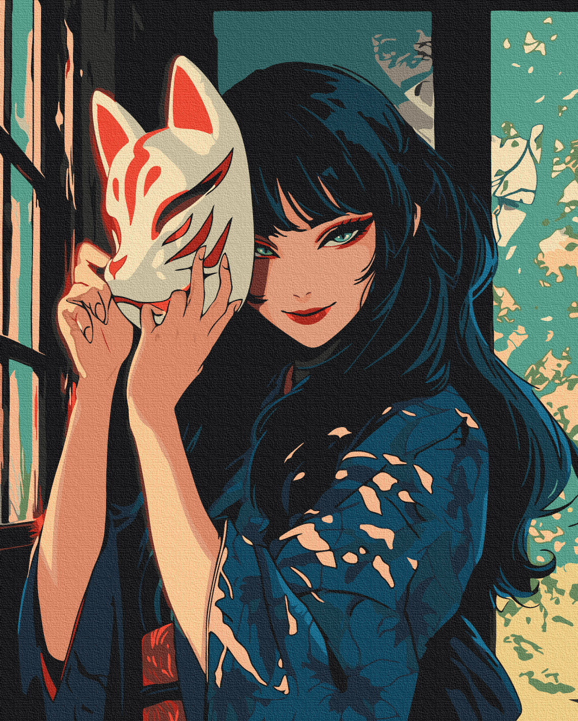 Kitsune Paint by Numbers, Brushme