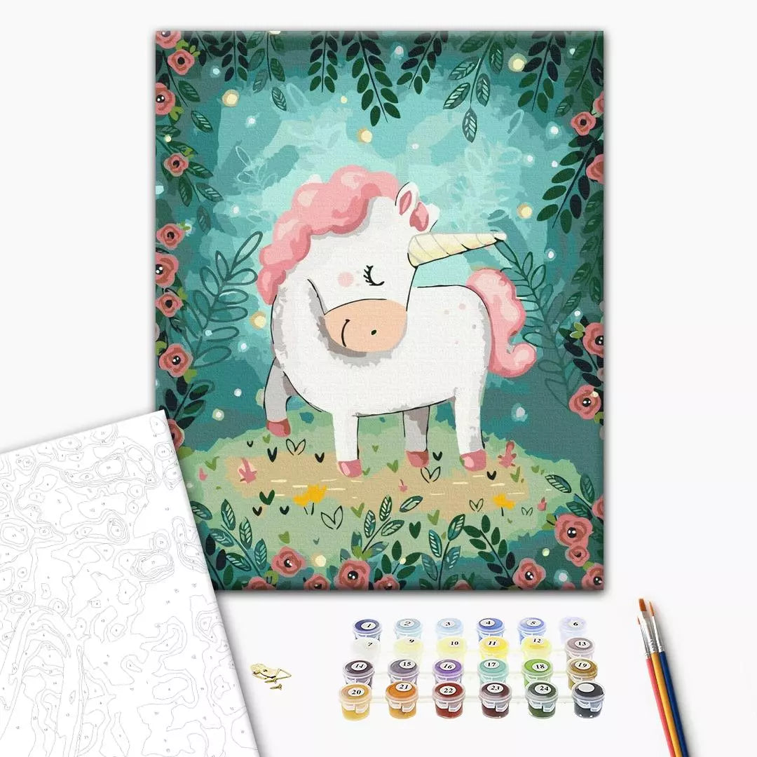 Unicorn Paint by Numbers, Brushme