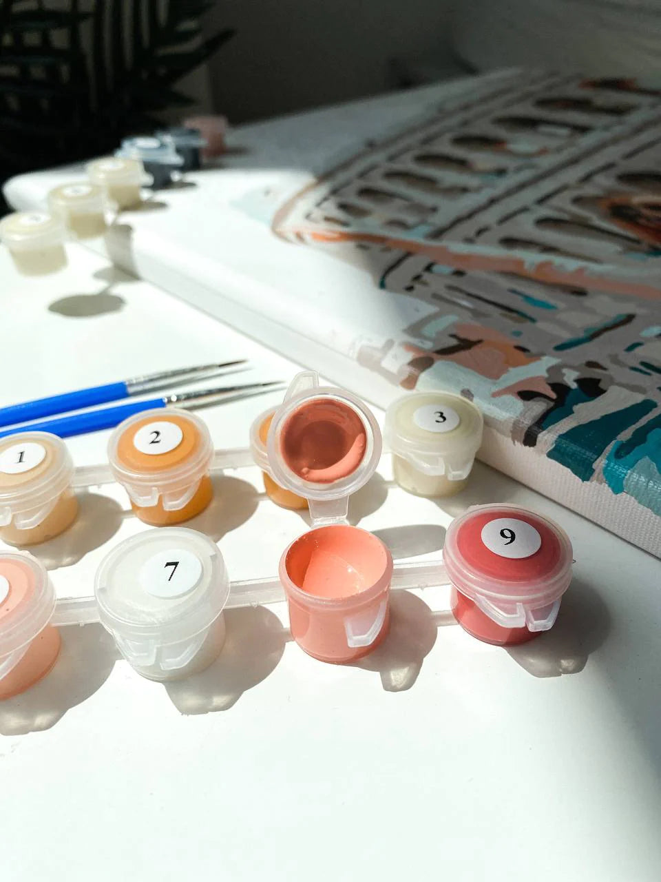 Keen eye Paint by Numbers, Brushme