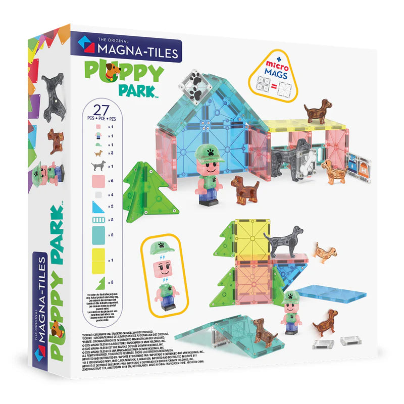 puppy-park-27-set-magna-tiles-magnet-toy-for-baby-babies-kids-child-cyprus-limassol-nicosia
