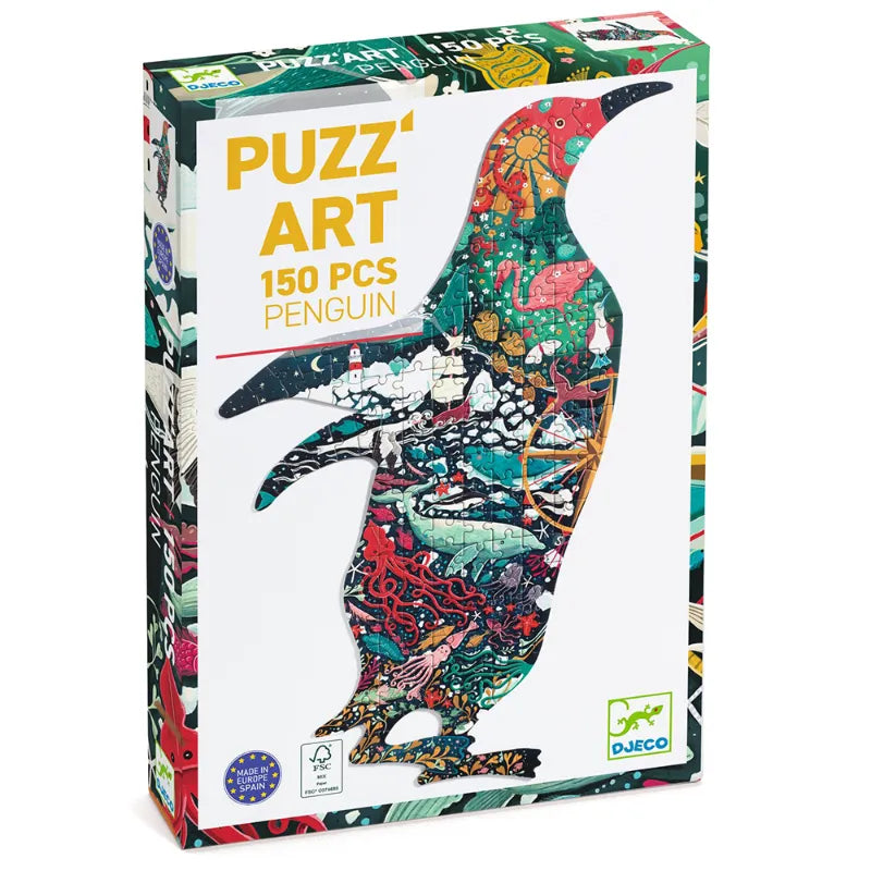Παζλ 5+: Πιγκουίνος 150 Κομμάτια, Djeco
